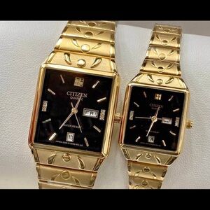 Citizen Gold Men's Watch & Women’s